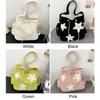 Women Cute Crossbody Bag with Pendant Shoulder Bag Large Capacity Corduroy Star Applique Leisure Travel Outdoor Bag