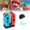 Colorful Switch Charging Dock For Joycon Controllers With Four Ports And Stylish Design