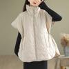 Women's Cotton Vest Autumn Winter Fashion Simplicity Comfortable Down Cotton Waistcoat Temperament Versatile Ladies Jacket