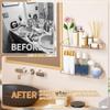 Shelves For Room Wall Clear Home Organizer Rack Living Room Floating Shelves For Makeup Book Decoration Perfume Bottle Action