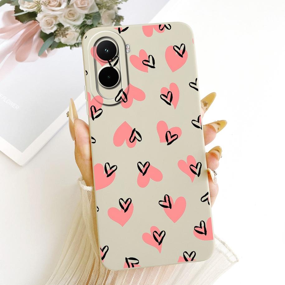 For Xiaomi Poco M7 4G Case Simple Bowknot Cartoon Cat Rabbit Soft Silicone Back Cover For Xiaomi Poco M7 Plus M7Plus PocoM7 Capa