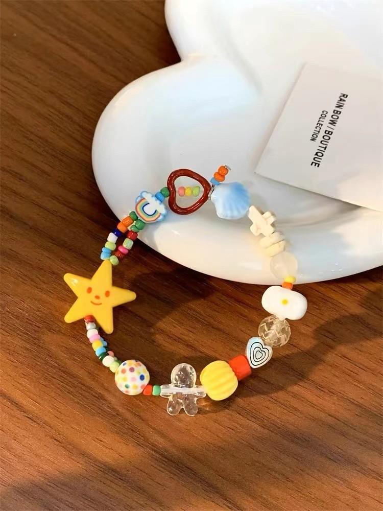 Handcrafted Unique Turquoise Alloy Bracelet Delightful Cute Style For Women