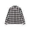 Stussy SS23 EDDIE PLAID ZIP SHIRT Unisex 1110286