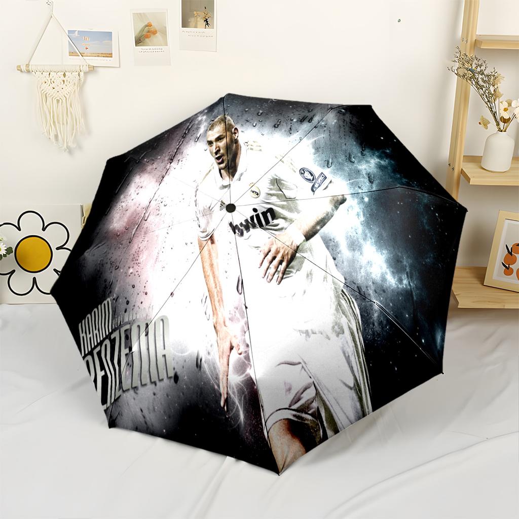 Juventus Celebration Moment Portable Automatic Umbrella Compact & Durable 8-Rib Design Foldable Design All-Season Use Fashion Lovers