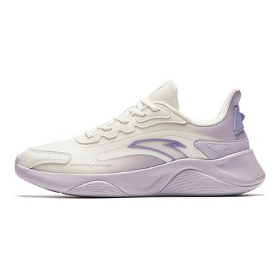 Ling Yun Bequeme Rutschfeste Verschleißfeste Low-Top Laufschuhe Damen Sneaker Lila 922355540-7