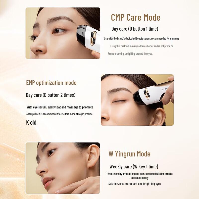 CHOUOHC Butterfly Eye Beauty Device with Brightening Essence Set