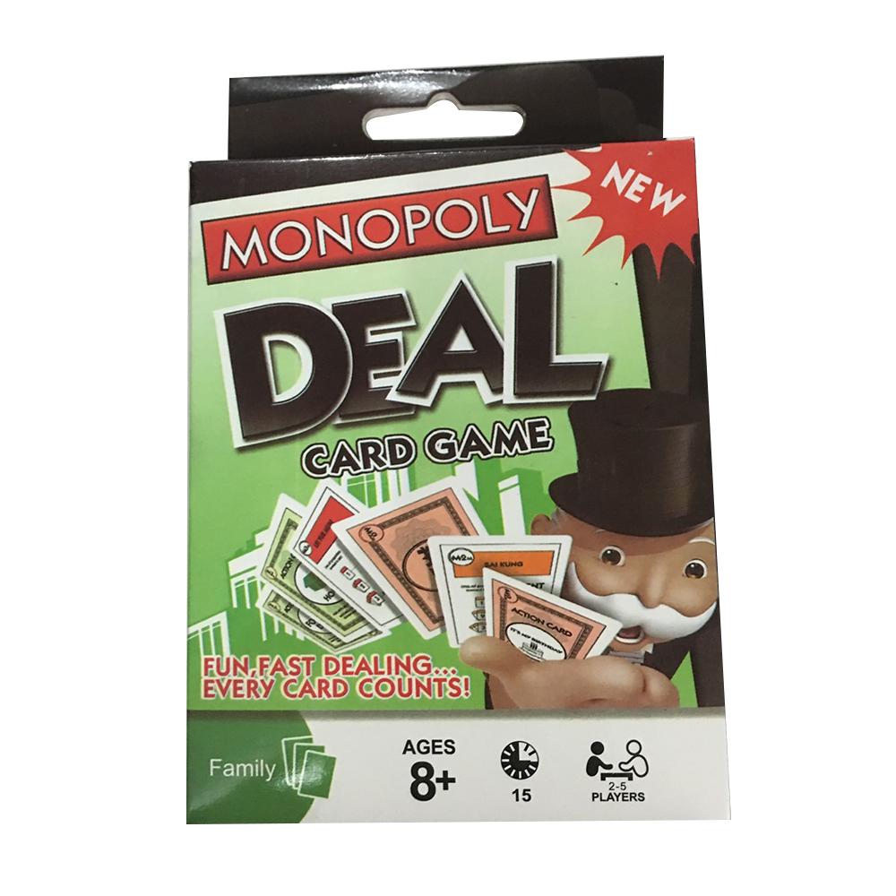 Monopoly Deal Card Spiel Tischbrettspiele Fast Dealing Property Trading  Familienspaß Pädagogisch günstig kaufen — Preis, kostenloser Versand, echte  Bewertungen mit Fotos — Joom