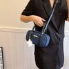 Popular Denim Boston Bag Spring Women's Versatile New Trendy Fashion One  shoulder Crossbody Bag