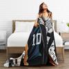 Haikyu!! Shoyo Hinata Blankets Fleece Decoration Anime Manga Portable Super Soft Throw Blankets for Bedding Car Bedding Throws