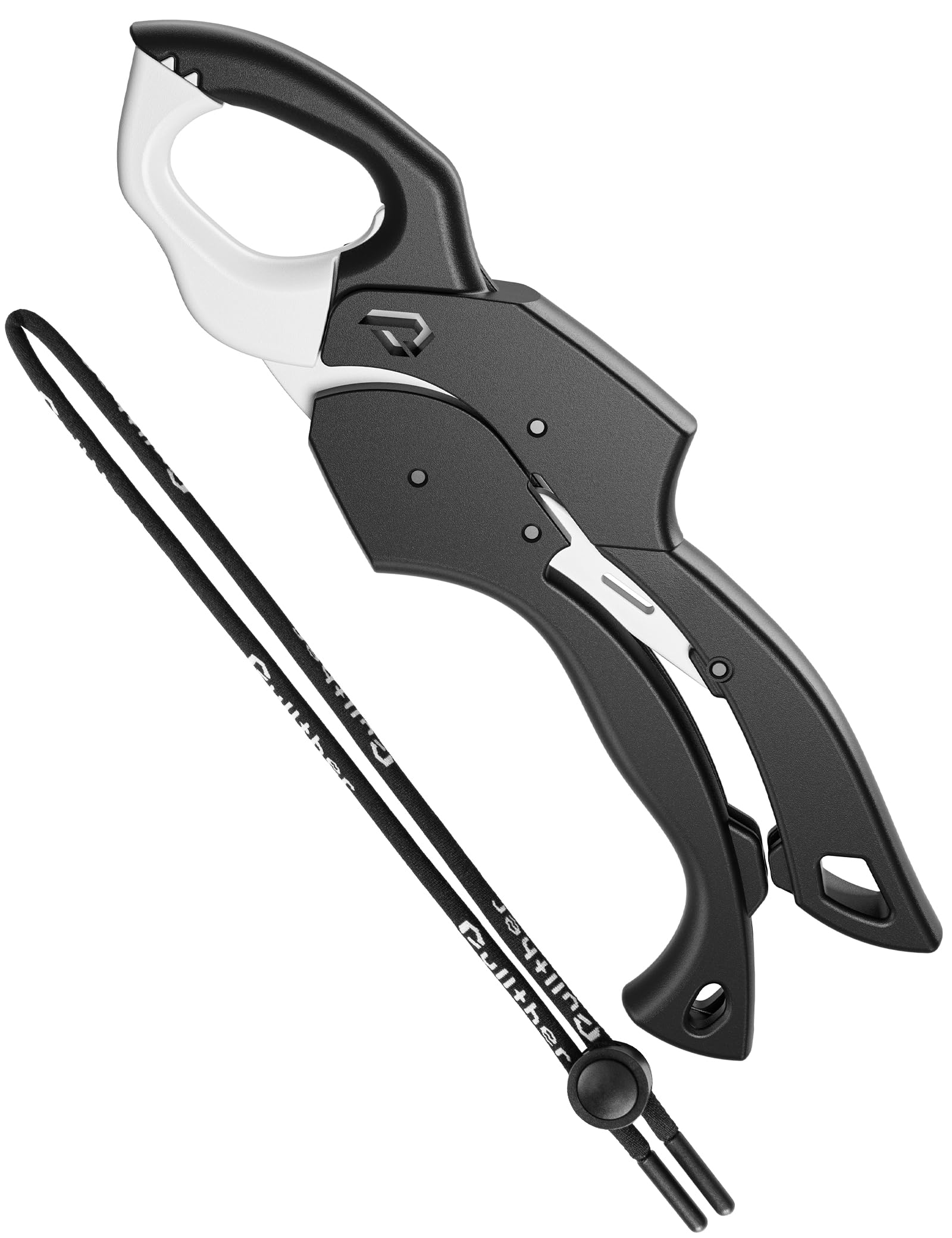 

Pullther Fish Grip, Rust-Proof Fish Grabber, Ultra-Lightweight, Waterproof, 45kg Weight Capacity, One-Handed Operation, for Bluefish and Large Fish,