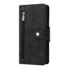 Suitable for Samsung S23 Mobile Phone Case Rivet Buckle Card Wallet Leather Case S22 Fantasy Nine Card Zipper Anti Fall Protection Cover