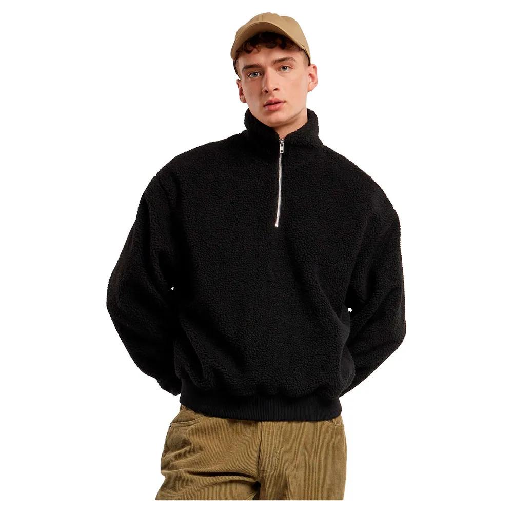 Urban Classics Свитер с полумолнией Oversized Teddy EU M