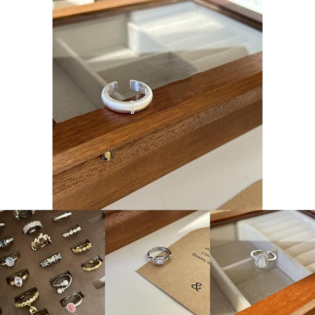 High-end Minimalist Copper Ring Adorned With Radiant Zirconia For Trendy Women