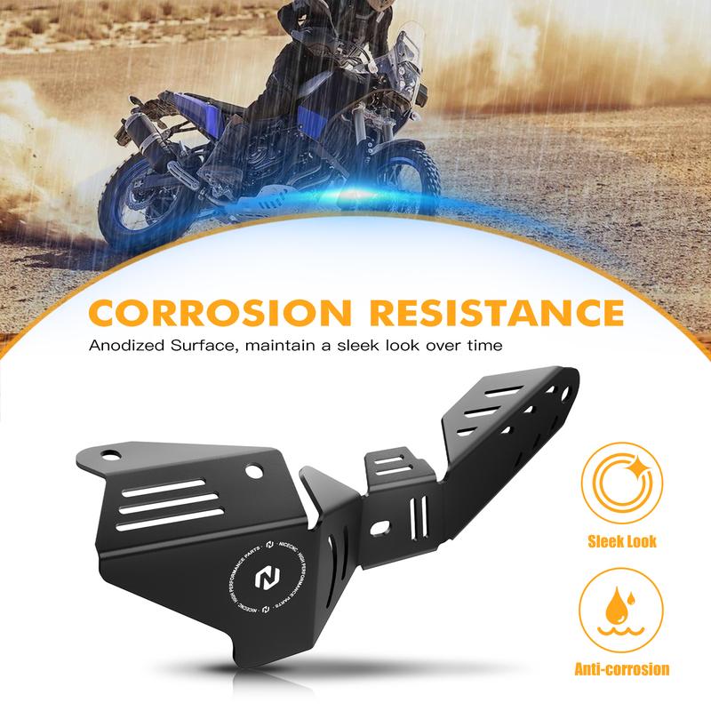 Für Yamaha 2019-2024 Tenere 700 T7 XTZ700 Auspuffschutz Schalldämpferrohr Schutzabdeckung Tenere700 TENERE700 2021 2022 2023 2024