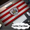 Custom Name Mouse Pad Barnsley Crest Design Mouse Pad, Gaming Mouse Pad, Keyboard Pad, Desk Decor for Computer Notebook Fan Birthday Gift