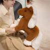 Long Mane Pony Plush Toys Standing Cartoon Horse Stuffed Toy Foal Plush Doll  Easter Gifts