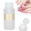 300ml Press Bottle Multi Purpose Nail Remover Lotion Press Bottle Empty Bottle Nail Tool