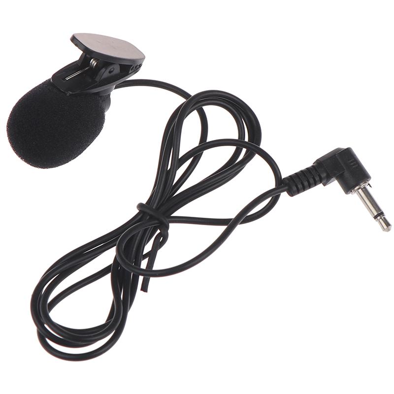 External 3.5Mm Mini Wired Clip-On Lapel Lavalier Microphone