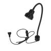 Magnetic Work Light 7W LEDs Flexible Gooseneck Plug Magnetic Base Metal Work Bench Lamp for CNC