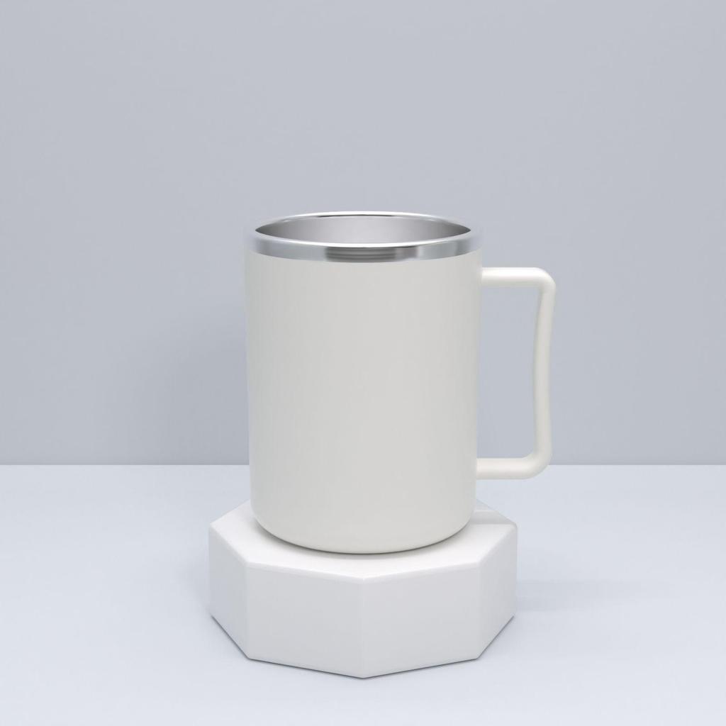 304 Stainless Steel Double-Layer Mouthwash Cup for Students and Households