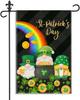 St. Patrick's Day Garden Ag, 12 X 18 Inch Double Sided Decor Ag for Farmhouse Garden Yard Front Porch, Patrick's
