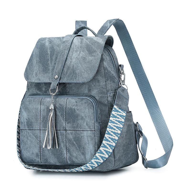 Large Capacity Backpack Women's Lightweight Multi-Function Shoulder Bag