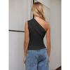 2026 Hot-selling Hot-selling Women's Sexy One-shoulder T-shirt Spring and Summer New Slant Collar Off-shoulder Pure Lust Top