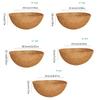 Hanging Basket Liner Home Outdoor Accessories Garden Planter-Circle Cushion Durable Coconut Fiber Replacement Flower Pot