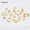 DIY Jewelry Making 26 Letters Beads Gold Plated Hollow Alphabet Pendants For Bracelets Necklace Accessories