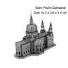 World Architecture Ii 3D Metal Puzzle Model Diy Laser Cut Jigsaw Model For Adult Kid Educational Toys Desktop Decoration
