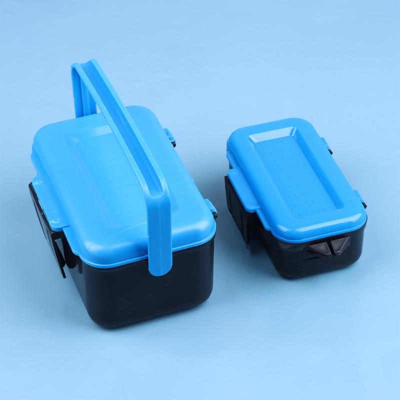 Portable Waist Fishing Tackle Box Live Lure Bait Earthworm Hook Storage Case Outdoor Fishing Gear