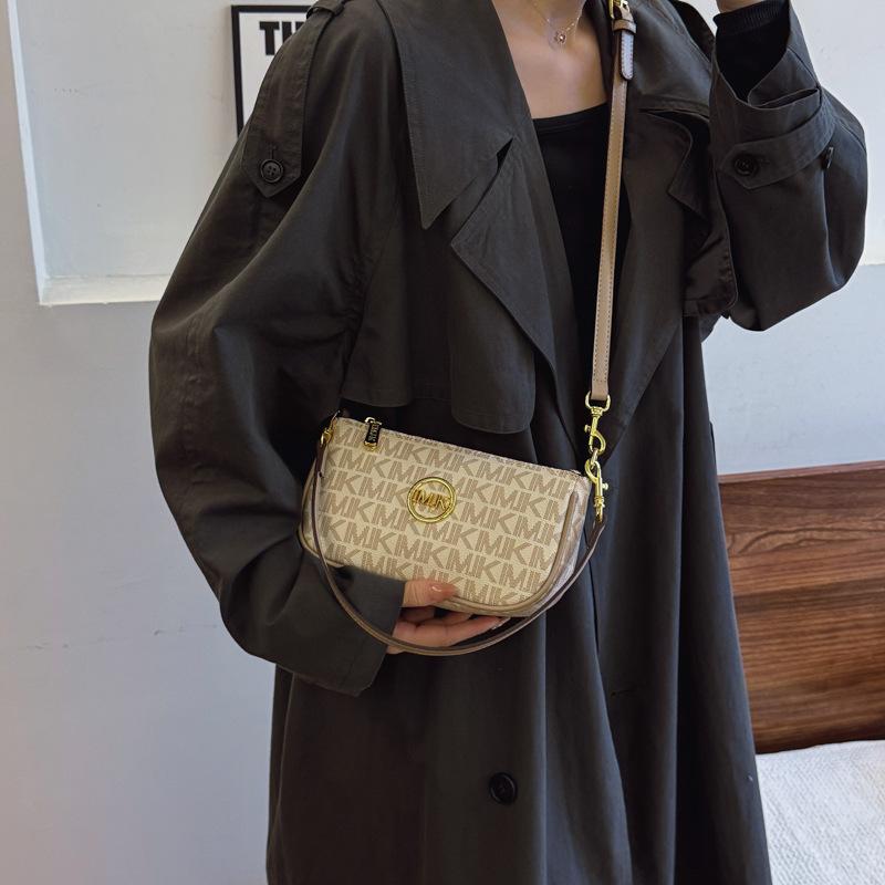 Beliebte kleine quadratische Tasche, neue modische Retro-Umhängetasche mit Aufdruck, hochwertige vielseitige Handytasche