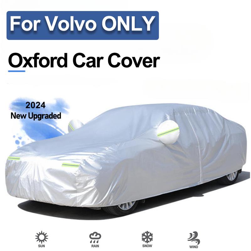 Car Cover For Volvo EX90 XC90 XC40 XC60 V60 V90 S60 S90 C30 S40 V40 Oxford Cover Waterproof Dust Rain Snowproof Car Accessories
