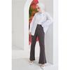 206 Spanish Leg Fabric Trousers
