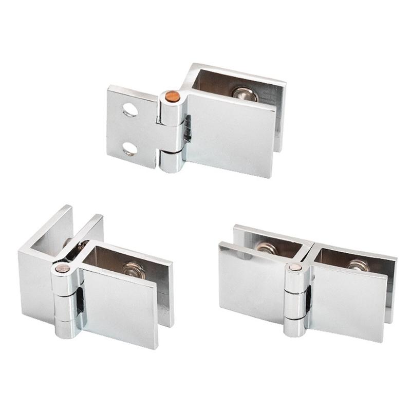Glass Hinges Hardware Suitable for Glass Thickness 5-8mm 90/180/0Degree