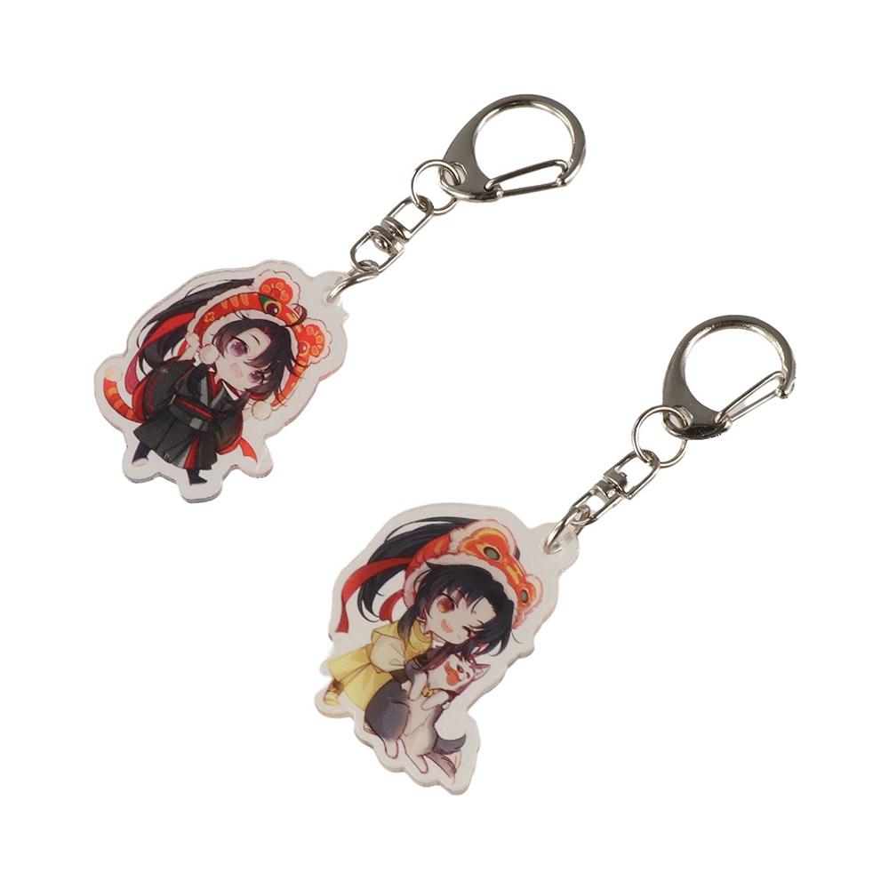 Anime BL Anime Acrylic Keyring Mo Dao Zu Shi Cartoon Character Acrylic Pendant  Bag Accessories
