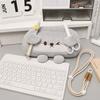 Otter Shape Pen Bag Plush Stationery Bag Portable Pencil Case  School Supplies