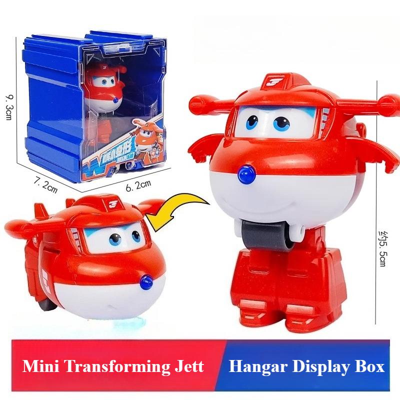 Auldey Original Super Wings Toys: Jett Mini Transforming Robot, Dizzy, Paul, Jerome, Donnie | Kids Toys, Holiday Gifts