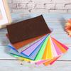 80 Stück Verschiedene Farben DIY Bastelmaterial Quadratische Form Vlies Filzstoff Filzplatten Heimnähen