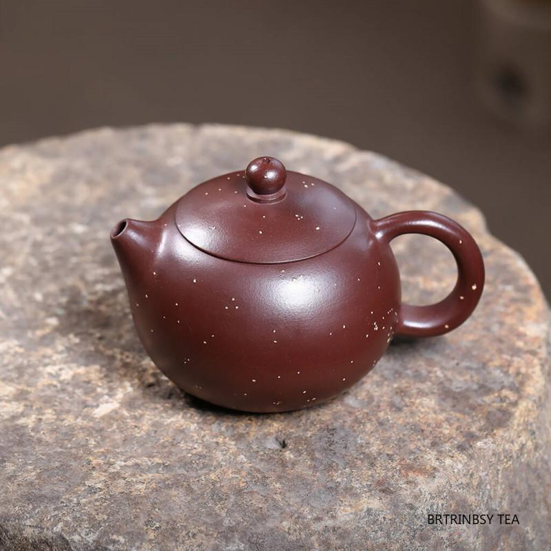 290ml Chinese Yixing Purple Clay Teapot Handmade Xishi Zisha Tea Pot Tradition Household Tea Set Beauty Tea Infuser Kettle