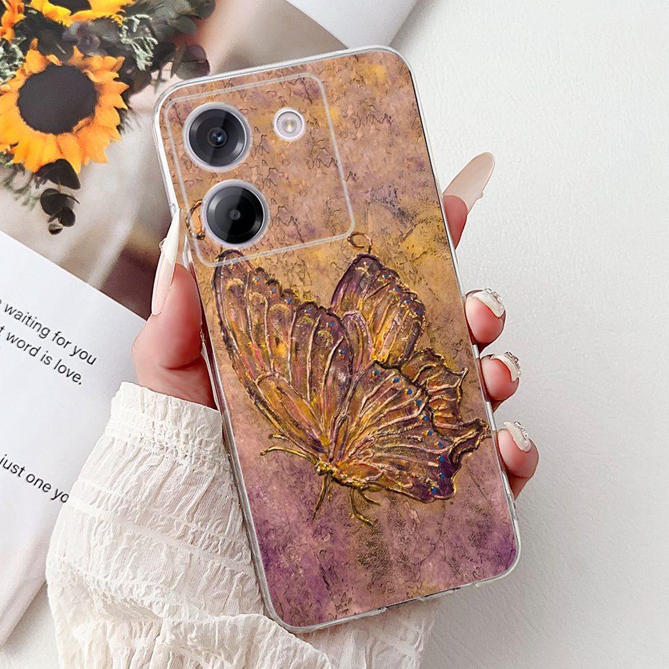 For Xiaomi Poco M7 Pro 5G Case New Dargon Art Painted Cover For Poco M7 PocoM7 Pro 5G Back Cover Soft TPU Fundas Coque