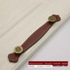 Brown Leather Handle for European Modern Cabinets and Wardrobes