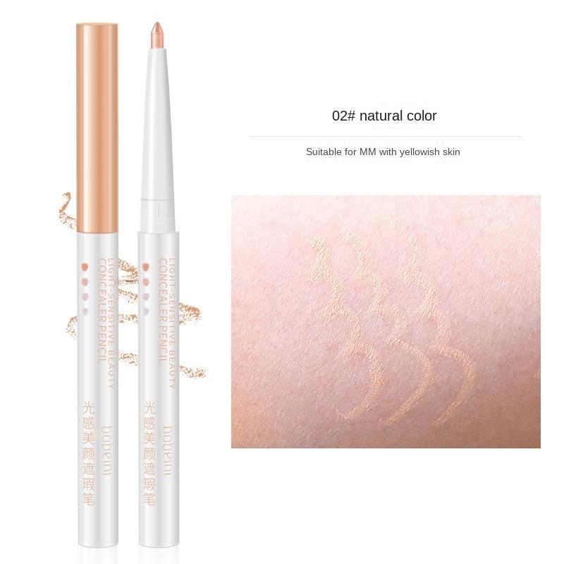 Waterproof Concealer Face Cover Dark Circles Under Eyes Spot Mark Natural BrighTening Sleeper Bombyx Pen Concealer Stick Long-lasting Setting Makeup