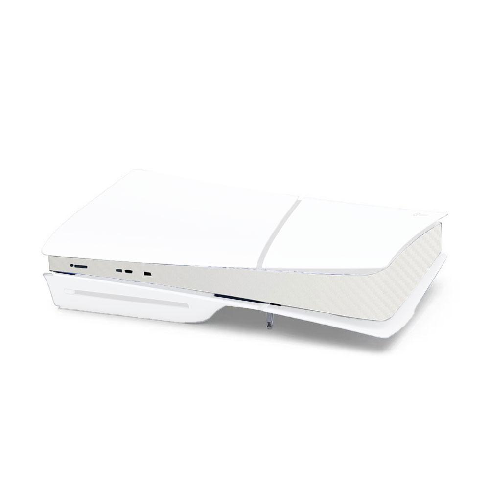 Aufkleber für ps5 Slim Konsole Matte Karbonfaser Skin Cover Aufkleber Host Center Aufkleber Für Sony Konsole 5