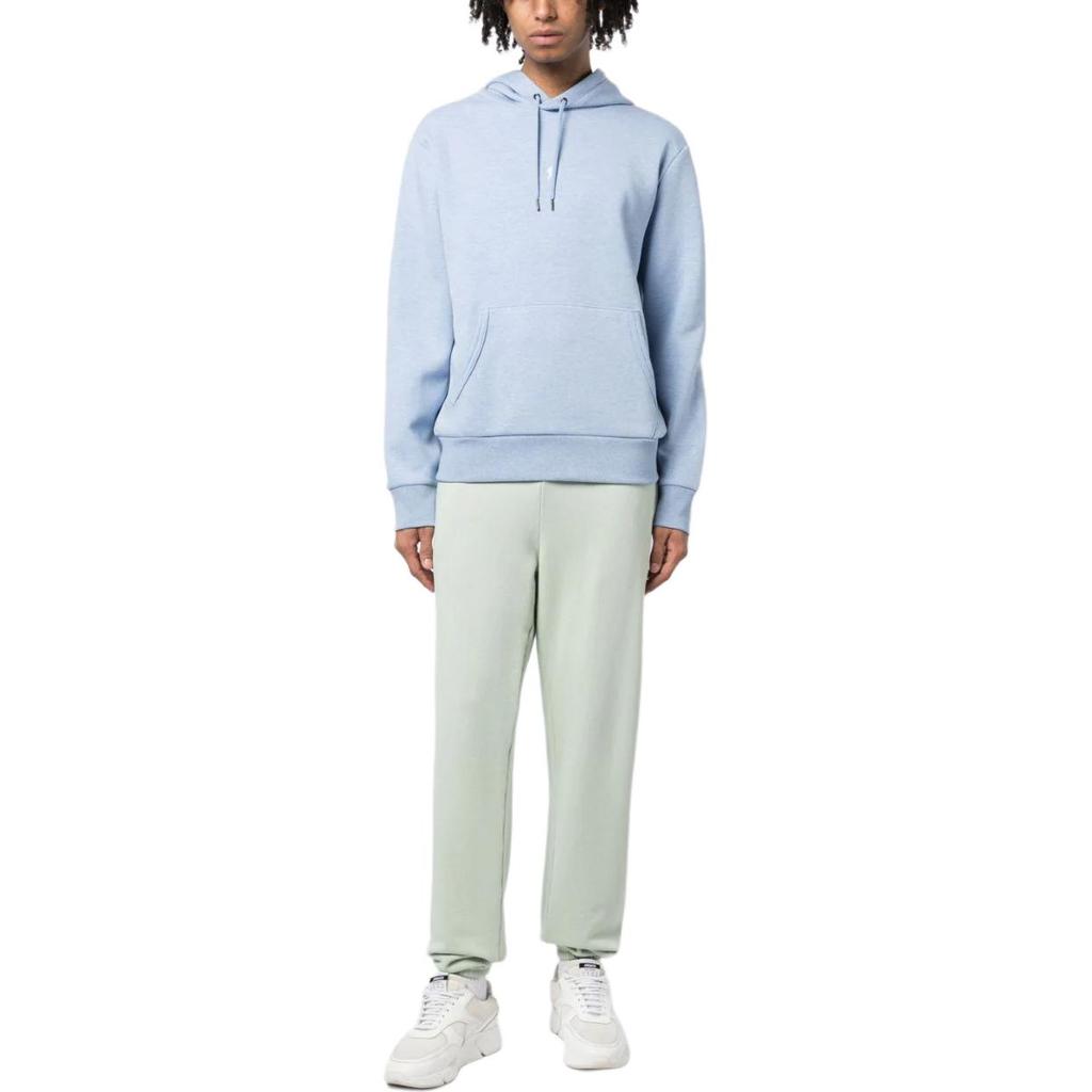 Polo Ralph Lauren Letter Print Hooded Drawstring Long Sleeve Sweatshirt Men Sweatshirt Blue 710881506-026
