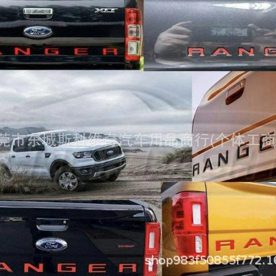Ford Ranger 2019-2023 Heckklappen-Emblem Aufkleber Schriftzug