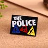 Creative Cartoon English Alphabet Series Alloy Brooch Fashion Versatile Metal Badge Clothes Accessories Clothing