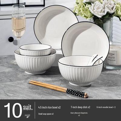 Zhi Shi Minimalist Ceramic Dinnerware Set