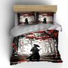 Samurai In Autumn Forest Bedding Duvet Cover Set  (1*Duvet Cover 2*Pillowcases, Without Duvet Insert)