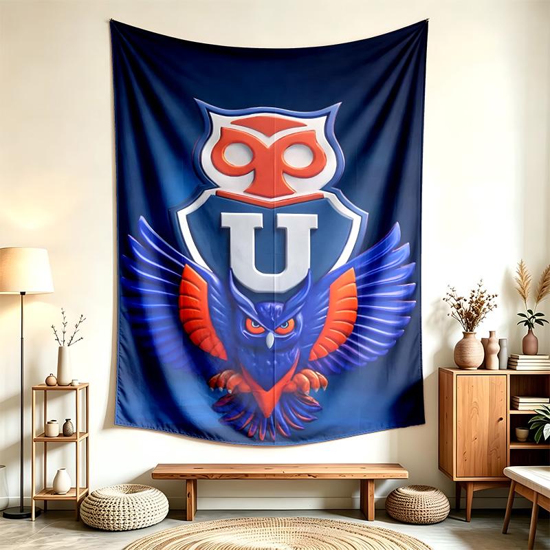 Club Universidad de Chile (1) Tapestry Suitable For Decorating Homes Dorms And Bedrooms Soft To The Touch And A Perfect Gift For Friends And Family